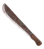 BLOOD BLOOD Machete 56CM sekáčik na krvavé zbrane HALLOWEEN