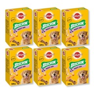 PEDIGREE BISCROK CRISPY DOG COOKIES 6x500g