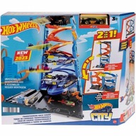 Hot Wheels City Racing Tower s transformáciou HKX43