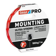 tesa PRO Mounting Ultra Strong obojstranná montážna páska 5m x 19mm