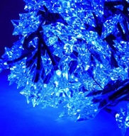 Vianočné osvetlenie Stars 300 LED Blue