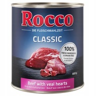 ROCCO klasické hovädzie a teľacie srdce 6 x 800 g