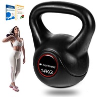 KETTLEBELL 14KG guľa HMOTNOSŤ kanvica DUMBELL váha