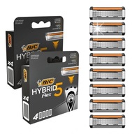 BIC Hybrid 5 Flex kartuše pre Hybrid holiace strojčeky 8 ks.