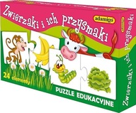 Zvieratká a ich pochúťky Puzzle