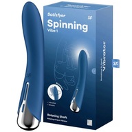 Dámsky vibrátor Satisfyer Spinning Vibe 1 s rotáciou, stimulátor klitorisu