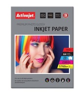 Lesklý fotopapier Activejet AP4-230G20 A4; 20 ks.