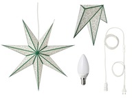 Vianočná SET závesná lampa IKEA Star