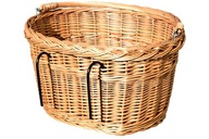 Predný košík na bicykel WICKER BASKET, stredný