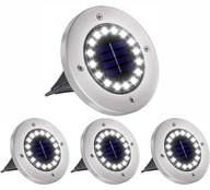 SOLÁRNE LAMPY 16 LED SOLÁRNE ZÁHRADNÉ LAMPY 4 ks