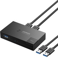 Switch splitter HUB USB 3.0 switch Ugreen CM618, USB-A 1.5m, 5Gbps