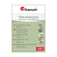 A5 laminovacia fólia 100 kusov 80 mic Titanum