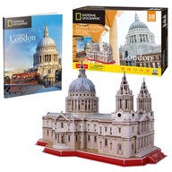 3D puzzle: National Geographic - Londýn, Katedrála svätého Štefana Paul (306-DS0991)