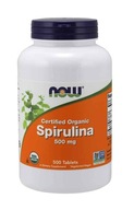 NOW FOODS Spirulina Certified Organic 500mg 500Vta