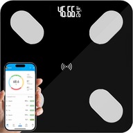 ANALYTICKÁ KÚPEĽŇOVÁ VÁHA SLIM 180 kg SMART+ 31 v 1 ANDROID PRESNÁ iOS