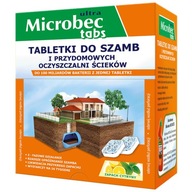 MICROBEC ULTRA Tablety do septiku – citrónová vôňa, 16 ks.