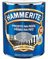 Hammerite rovný na hrdzu LESK ŠEDÝ 0,7L