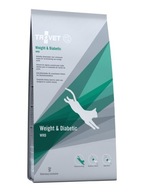 TROVET WRD Weight & Diabetic pre mačku 3kg