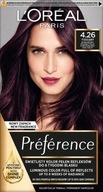 Loreal Preference permanentná farba na vlasy 4,26 Tuscany Cool Violet