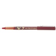 PILOT V7 HI-TECPOINT GALLBALL PENTER, ČERVENÉ