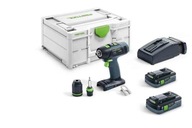 Festool Aku. skrutkovač T18 3HPC 4.0 IPLUS + Zadarmo