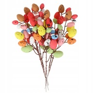 6ks Easter Eggs Branch Decor DIY Branch