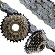 SHIMANO 6-SPEED FREESPEED + REŤAZ HG40