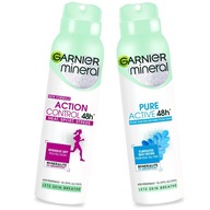 ANTIPERSPIRANT MINERALITE Garnier - dlhotrvajúca ochrana 48h, komfort