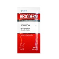 EUROWET Hexoderm dermatologický šampón 20ml