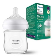 AVENT ANTIKOLICKÁ SKLENENÁ FĽAŠA NATURAL 3 120ml