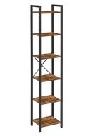 Knižnica 6 úrovní 187 cm LOFT na dokumenty