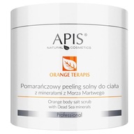 Telový peeling Apis Pomarančová soľ 700g Pomaranč