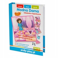 Módne magnetické puzzle Lady Smily Play