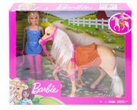 BÁBIKA BARBIE HORSE JOCKEY PONY Mattel Horse Horse