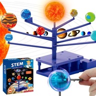 SOLAR SYSTEM edukačná hračka PLANETS 3D PROJEKTOR model pre deti