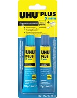 UHU Plus epoxidové lepidlo 5 minút 2x15 ml