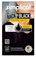 Simplicol Back to Black Black Fabric Dye 400g