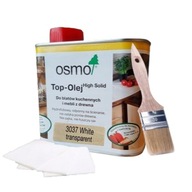 Osmo vrchný olej na kuchynské dosky - 3037 biely - 0,5L + ZADARMO