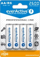 Everactive AA (R6) 2500 mAh batérie 4 ks.