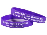 FIALOVÝ NÁRAMOK NÁRAMOK MÁM EPILEPSU SOM EPILEPTICKÁ EPILEPSIA 18cm