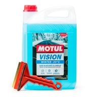 Motul Vision 5L zimná kvapalina do ostrekovačov + škrabka s mosadznou čepeľou