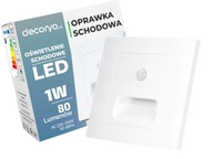 LED svietidlo na schodisko schodiskové osvetlenie + senzor