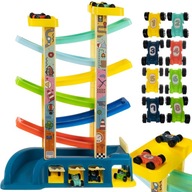 Set Track Slide with Cars 6 Jazdy 8 Cars