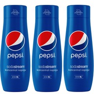 SODASTREAM PEPSI koncentrátová sada 3 x 440ml