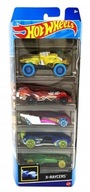 Sada do auta HOT WHEELS X-RAYCERS 5-bal