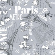 Mládežnícky záves PARIS 270cm x 150cm