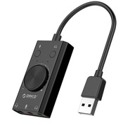 EXTERNÁ USB ZVUKOVÁ KARTA ORICO 3 PORTY