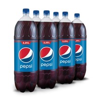 PEPSI - VEĽKÁ FĽAŠA - SÝTENÝ NÁPOJ 6 x 2,25 l