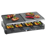 RACLETTE ELEKTRICKÝ STOLNÝ GRIL 2V1 1400W VÝKONNÝ