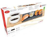 SET na servírovanie SUSHI 30x14 cm Alpina - 7 ks.